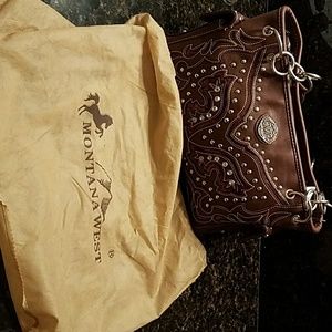 Montana West Brown Purse